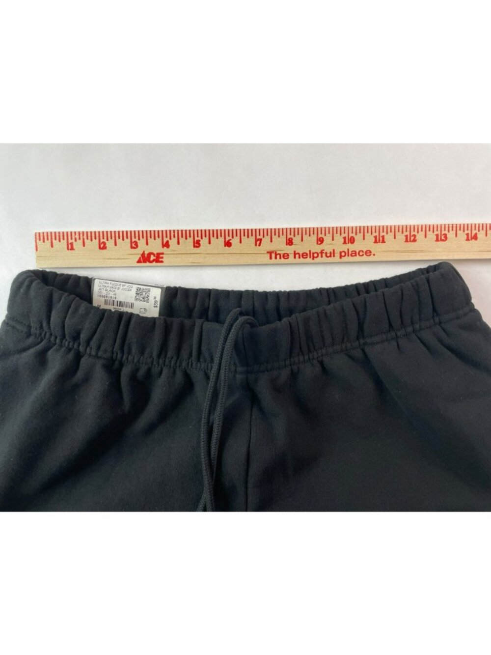 Gargae Ultra Fleece Boyfriend Jogger Pants Jet Black Elastic Women's Sz M $60NWT - Picture 9 of 10